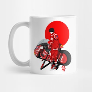 RED neo samurai Mug